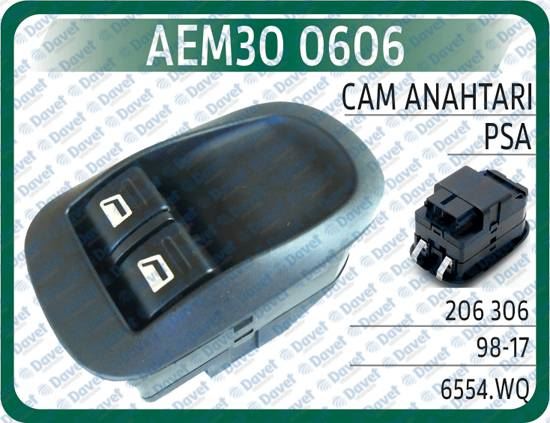 AEM 300606 Cam Anahtari P206 P306    98-17